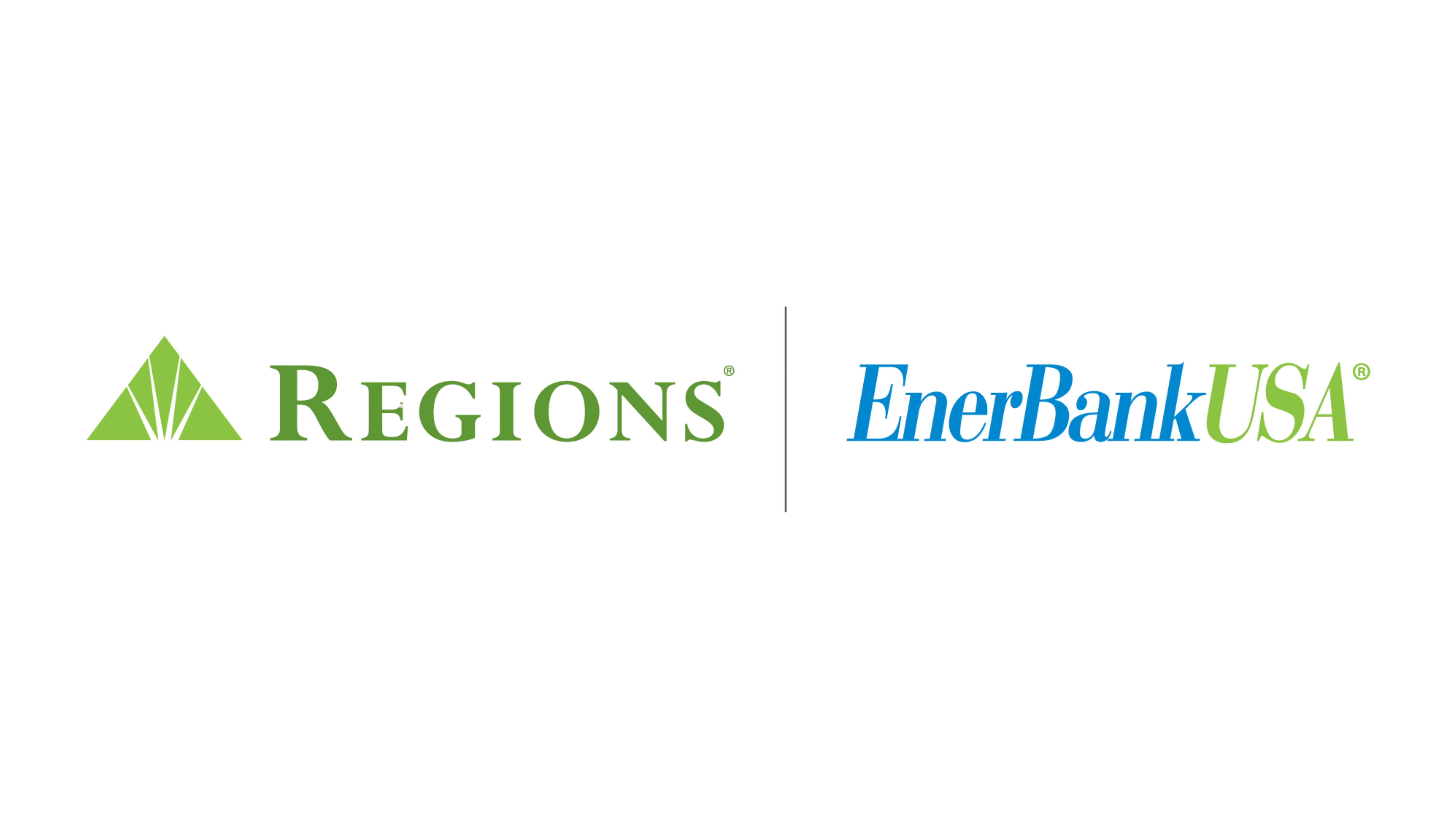 Regions Bank and EnerBank USA partner logos for NxGen Outdoors project financing